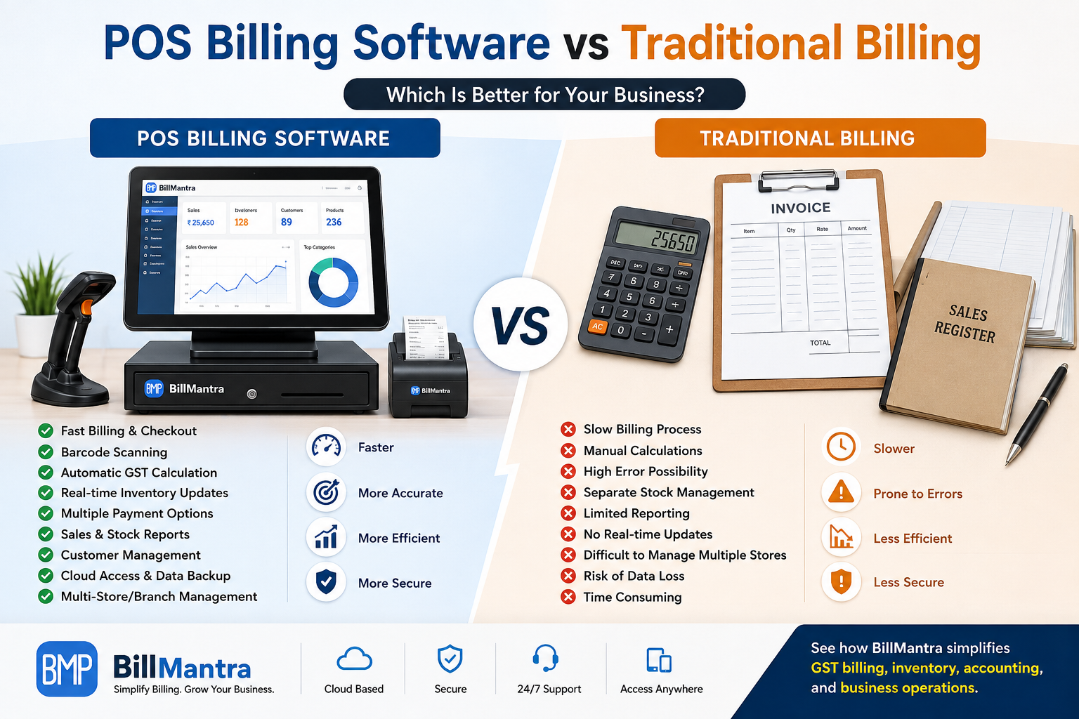 POS Billing Software vs Traditional Billing: Which Is Better?